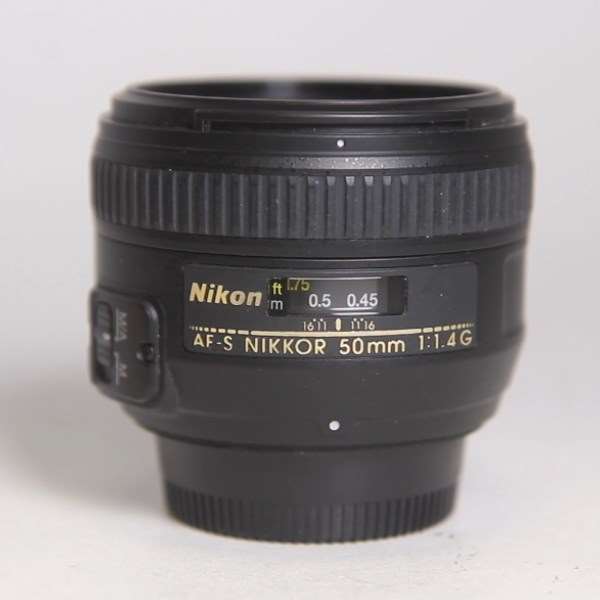 Used Nikon AF-S Nikkor 50mm f/1.4G Standard Prime Lens