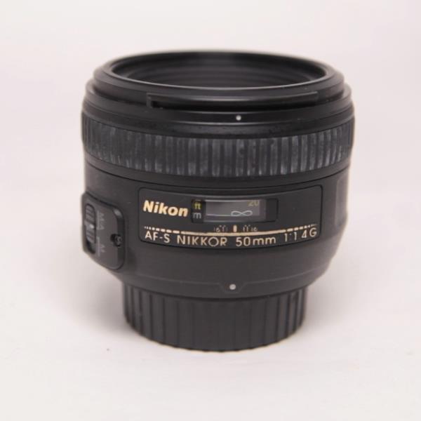 Used Nikon AF-S Nikkor 50mm f/1.4G Standard Prime Lens