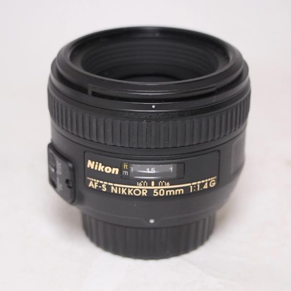 Used Nikon AF-S Nikkor 50mm f/1.4G Standard Prime Lens