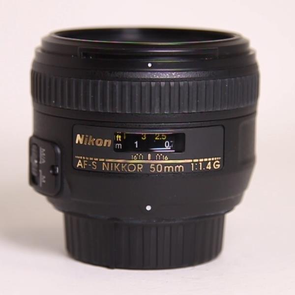Used Nikon AF-S Nikkor 50mm f/1.4G Standard Prime Lens