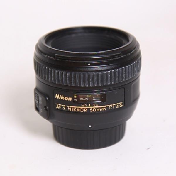Used Nikon AF-S Nikkor 50mm f/1.4G Standard Prime Lens