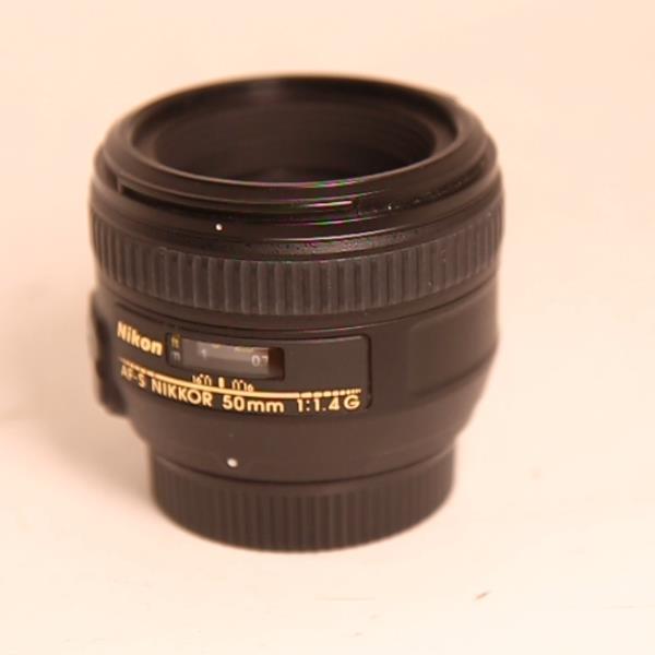 Used Nikon AF-S Nikkor 50mm f/1.4G Standard Prime Lens