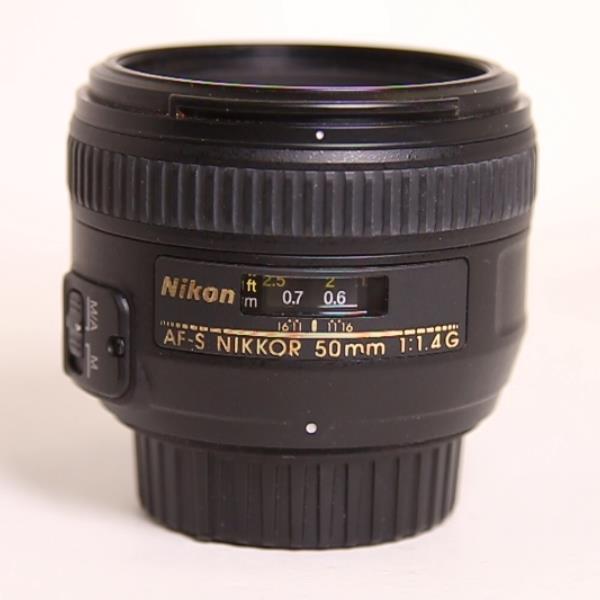 Used Nikon AF-S Nikkor 50mm f/1.4G Standard Prime Lens