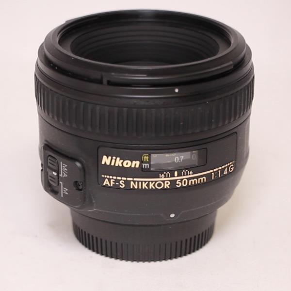 Used Nikon AF-S Nikkor 50mm f/1.4G Standard Prime Lens
