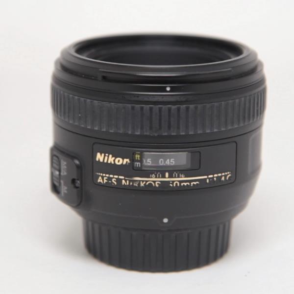 Used Nikon AF-S Nikkor 50mm f/1.4G Standard Prime Lens