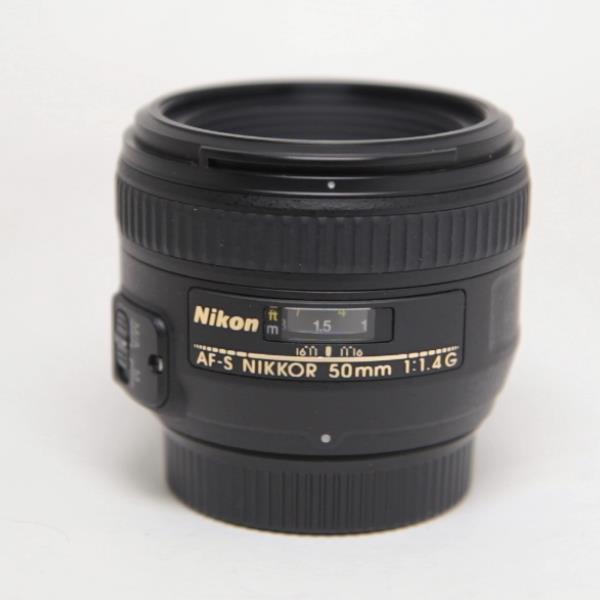 Used Nikon AF-S Nikkor 50mm f/1.4G Standard Prime Lens