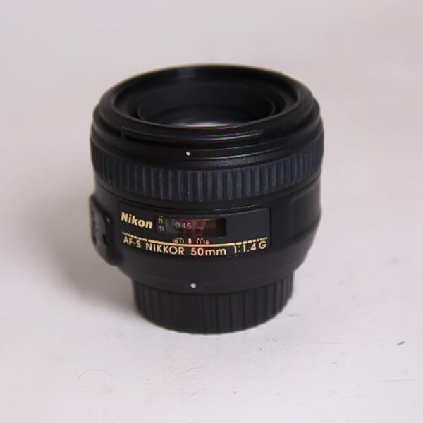 Used Nikon AF-S Nikkor 50mm f/1.4G Standard Prime Lens