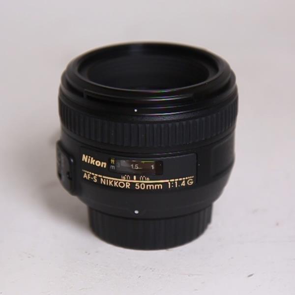Used Nikon AF-S Nikkor 50mm f/1.4G Standard Prime Lens