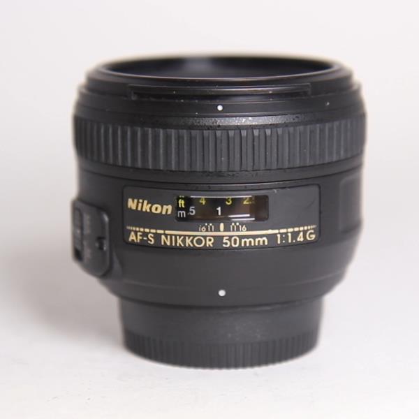 Used Nikon AF-S Nikkor 50mm f/1.4G Standard Prime Lens