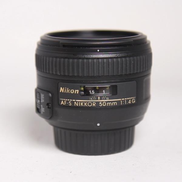 Used Nikon AF-S Nikkor 50mm f/1.4G Standard Prime Lens