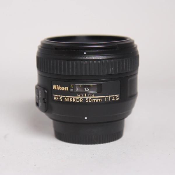 Used Nikon AF-S Nikkor 50mm f/1.4G Standard Prime Lens
