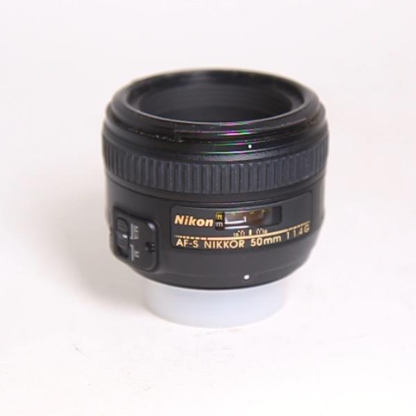 Used Nikon AF-S Nikkor 50mm f/1.4G Standard Prime Lens
