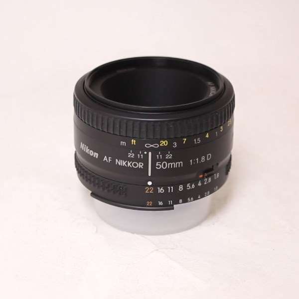 Used Nikon AF Nikkor 50mm f/1.8D Standard Prime Lens