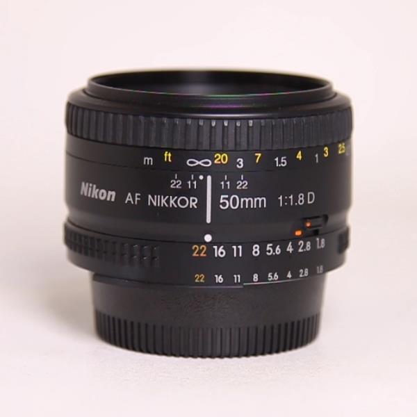 Used Nikon AF Nikkor 50mm f/1.8D Standard Prime Lens