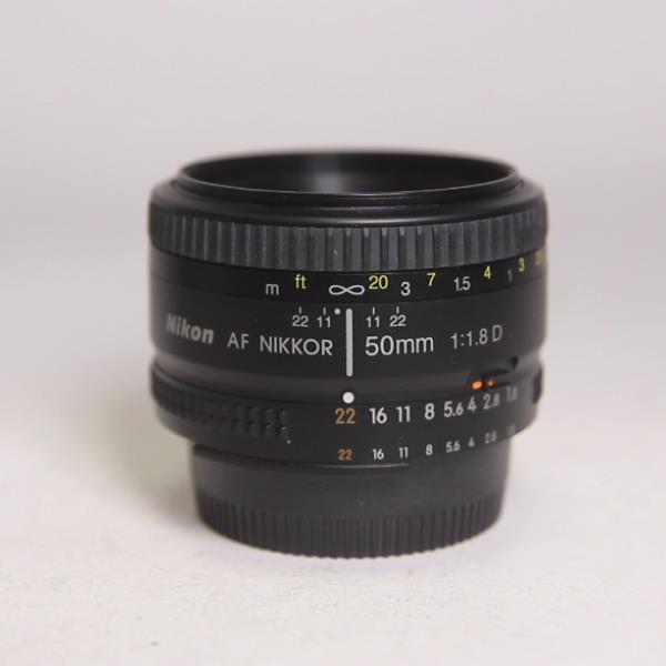 Used Nikon AF Nikkor 50mm f/1.8D Standard Prime Lens