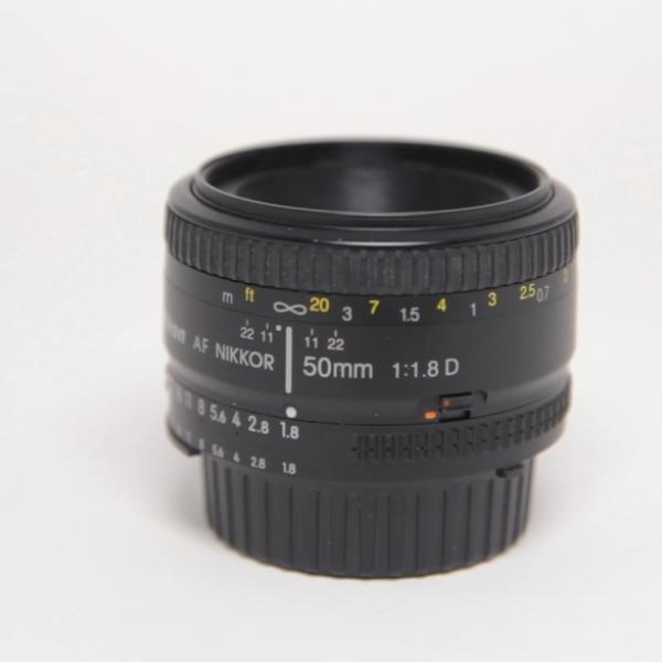 Used Nikon AF Nikkor 50mm f/1.8D Standard Prime Lens