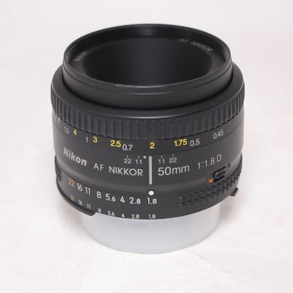 Used Nikon AF Nikkor 50mm f/1.8D Standard Prime Lens