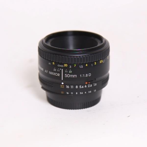 Used Nikon AF Nikkor 50mm f/1.8D Standard Prime Lens