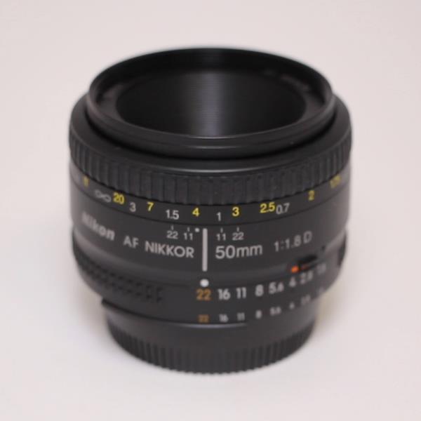 Used Nikon AF Nikkor 50mm f/1.8D Standard Prime Lens