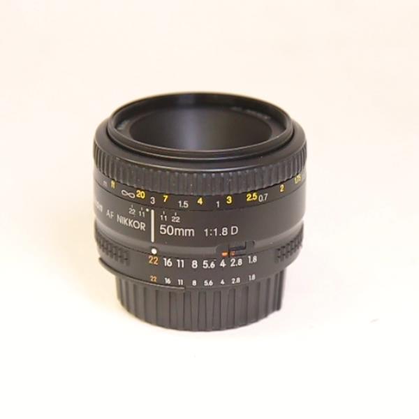 Used Nikon AF Nikkor 50mm f/1.8D Standard Prime Lens