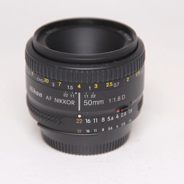 Used Nikon AF Nikkor 50mm f/1.8D Standard Prime Lens