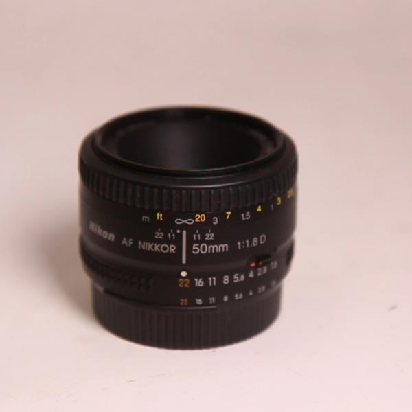 Used Nikon AF Nikkor 50mm f/1.8D Standard Prime Lens