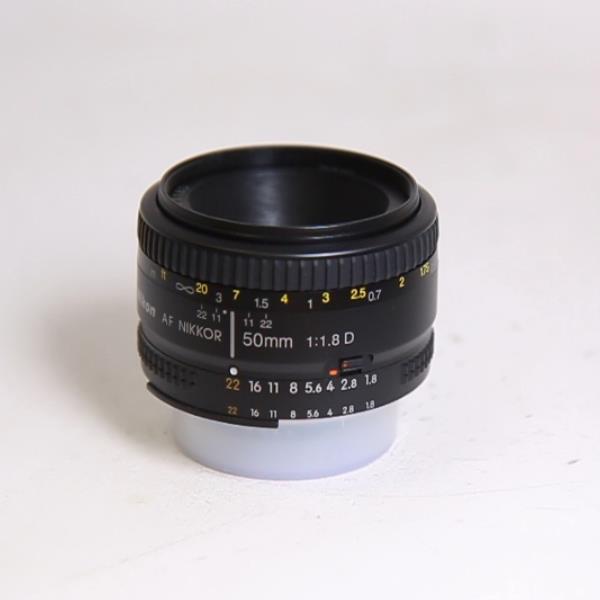 Used Nikon AF Nikkor 50mm f/1.8D Standard Prime Lens