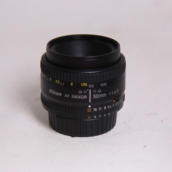 Used Nikon AF Nikkor 50mm f/1.8D Standard Prime Lens