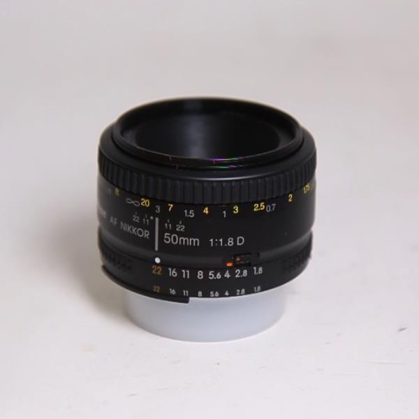 Used Nikon AF Nikkor 50mm f/1.8D Standard Prime Lens
