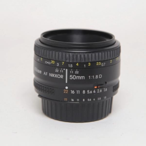 Used Nikon AF Nikkor 50mm f/1.8D Standard Prime Lens
