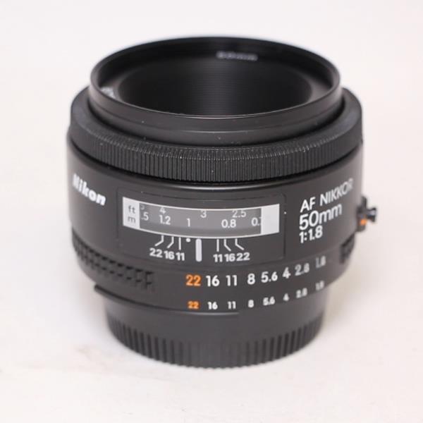 Used Nikon AF Nikkor 50mm f/1.8D Standard Prime Lens