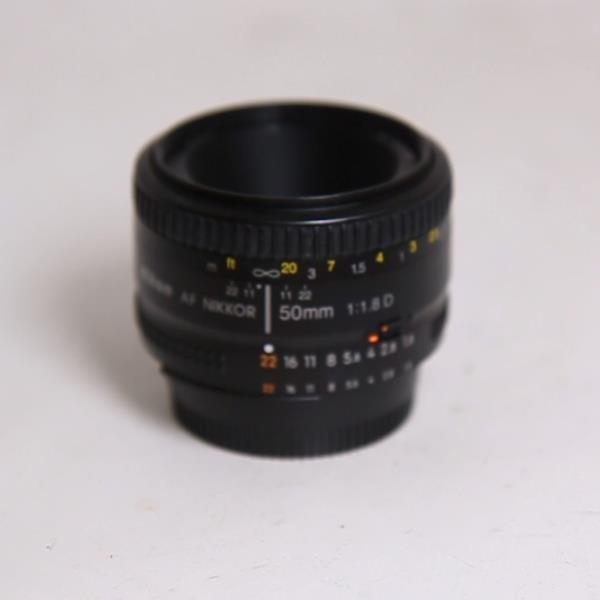 Used Nikon AF Nikkor 50mm f/1.8D Standard Prime Lens