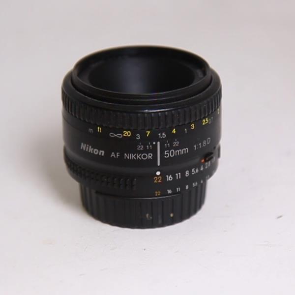 Used Nikon AF Nikkor 50mm f/1.8D Standard Prime Lens