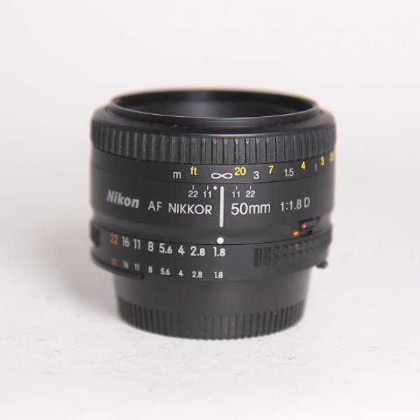 Used Nikon AF Nikkor 50mm f/1.8D Standard Prime Lens