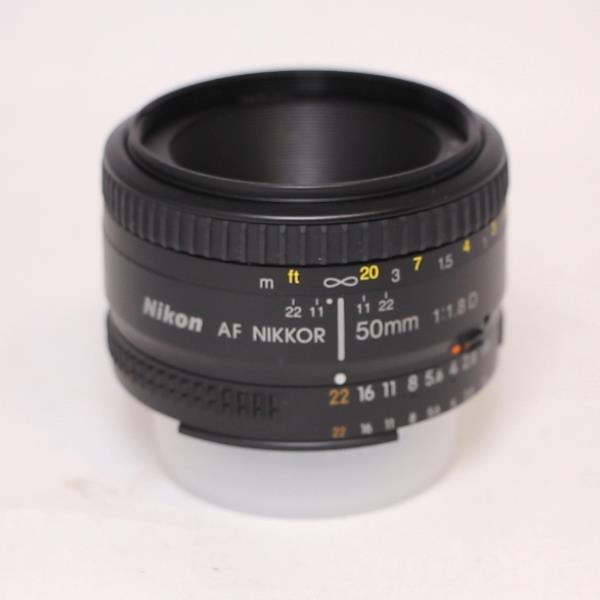 Used Nikon AF Nikkor 50mm f/1.8D Standard Prime Lens