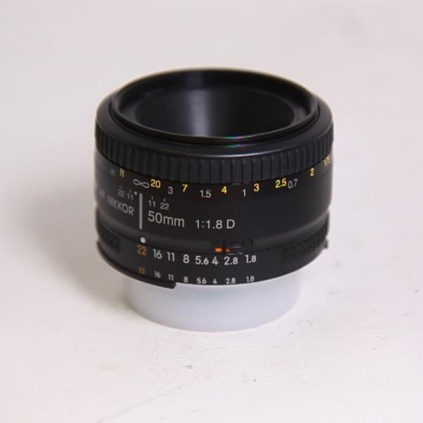 Used Nikon AF Nikkor 50mm f/1.8D Standard Prime Lens