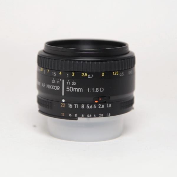 Used Nikon AF Nikkor 50mm f/1.8D Standard Prime Lens