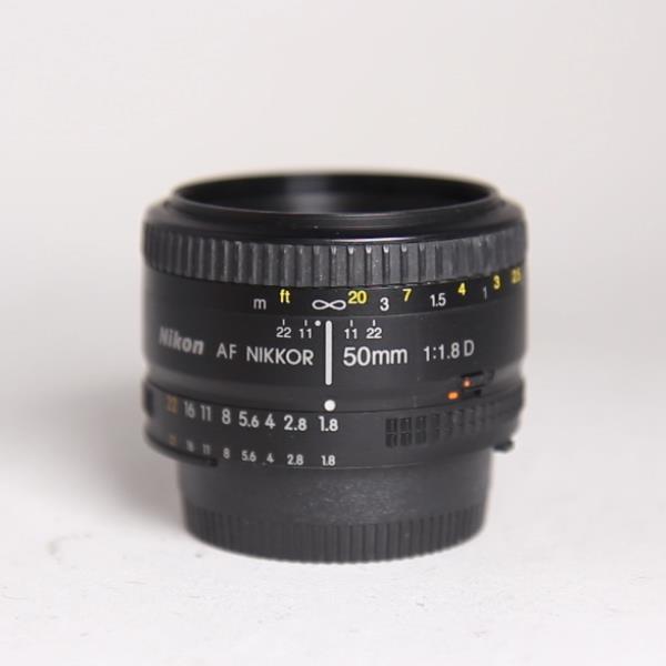 Used Nikon AF Nikkor 50mm f/1.8D Standard Prime Lens