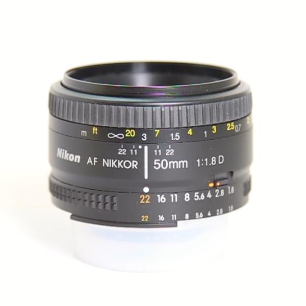 Used Nikon AF Nikkor 50mm f/1.8D Standard Prime Lens