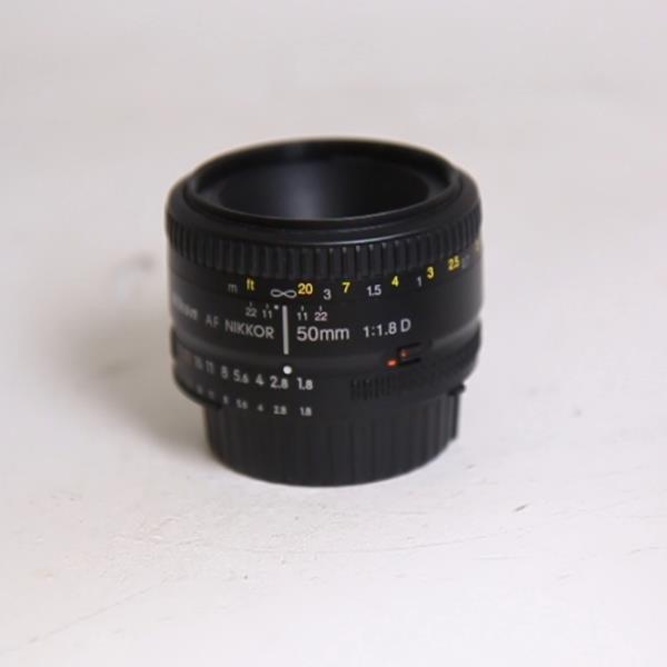 Used Nikon AF Nikkor 50mm f/1.8D Standard Prime Lens