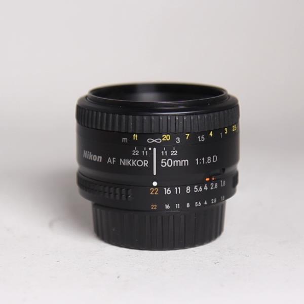 Used Nikon AF Nikkor 50mm f/1.8D Standard Prime Lens