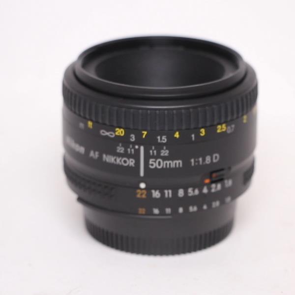 Used Nikon AF Nikkor 50mm f/1.8D Standard Prime Lens