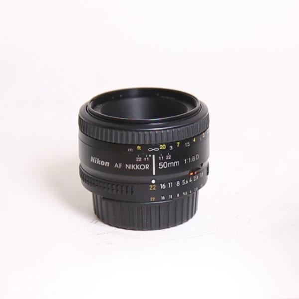 Used Nikon AF Nikkor 50mm f/1.8D Standard Prime Lens