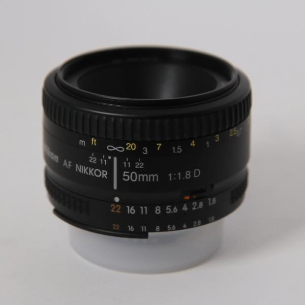 Used Nikon AF Nikkor 50mm f/1.8D Standard Prime Lens