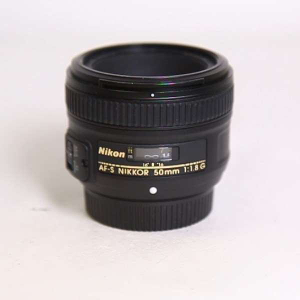 Used Nikon AF-S Nikkor 50mm f/1.8G Standard Prime Lens