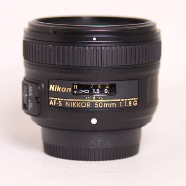 Used Nikon AF-S Nikkor 50mm f/1.8G Standard Prime Lens