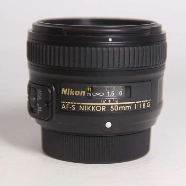 Used Nikon AF-S Nikkor 50mm f/1.8G Standard Prime Lens