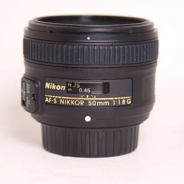 Used Nikon AF-S Nikkor 50mm f/1.8G Standard Prime Lens