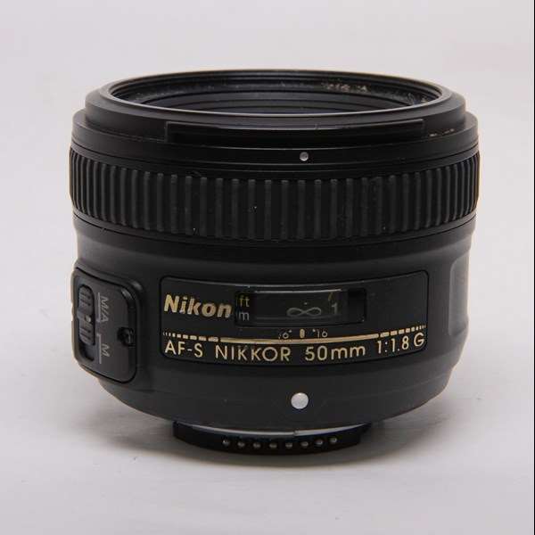 Used Nikon AF-S Nikkor 50mm f/1.8G Standard Prime Lens