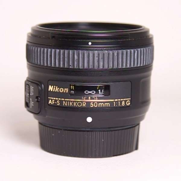 Used Nikon AF-S Nikkor 50mm f/1.8G Standard Prime Lens